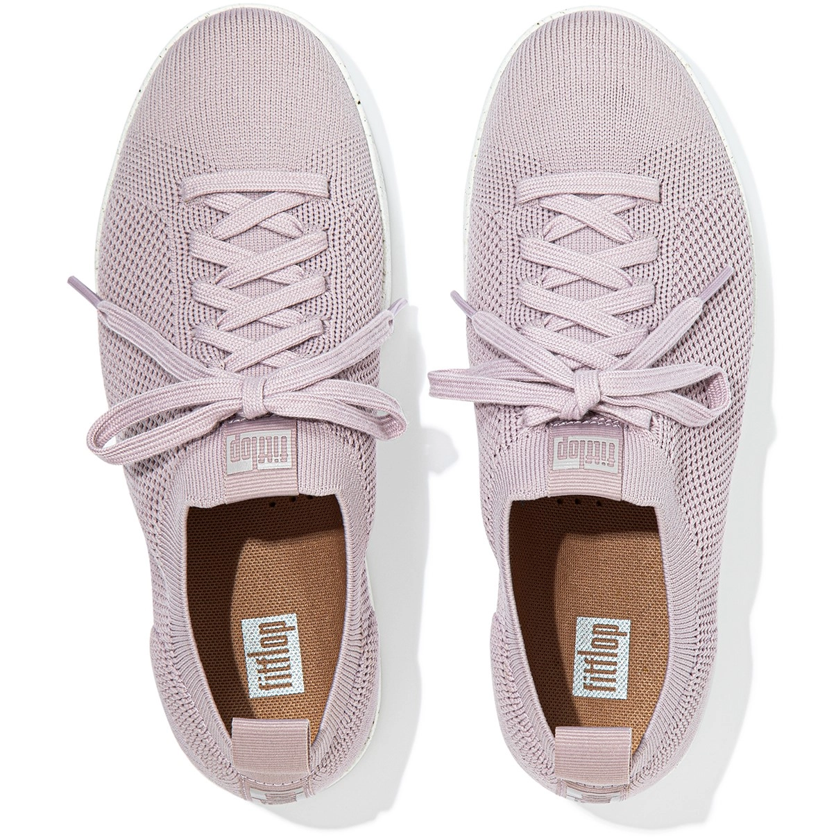 FitFlop Rally E01 Multi Knit Sneakers - Lilac - Image 2