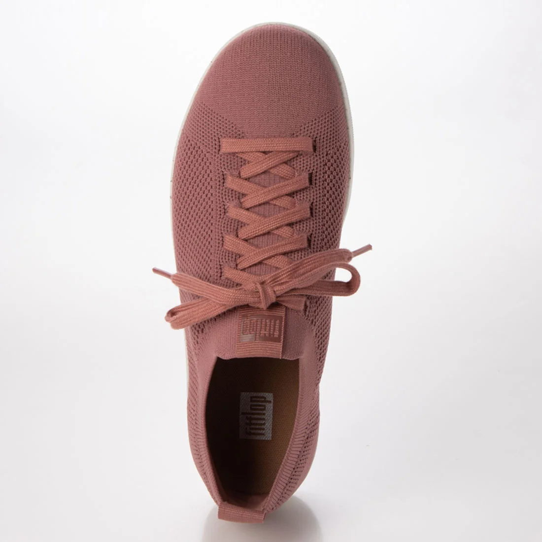 FitFlop Rally E01 Multi Knit Sneakers - Rose - Image 4