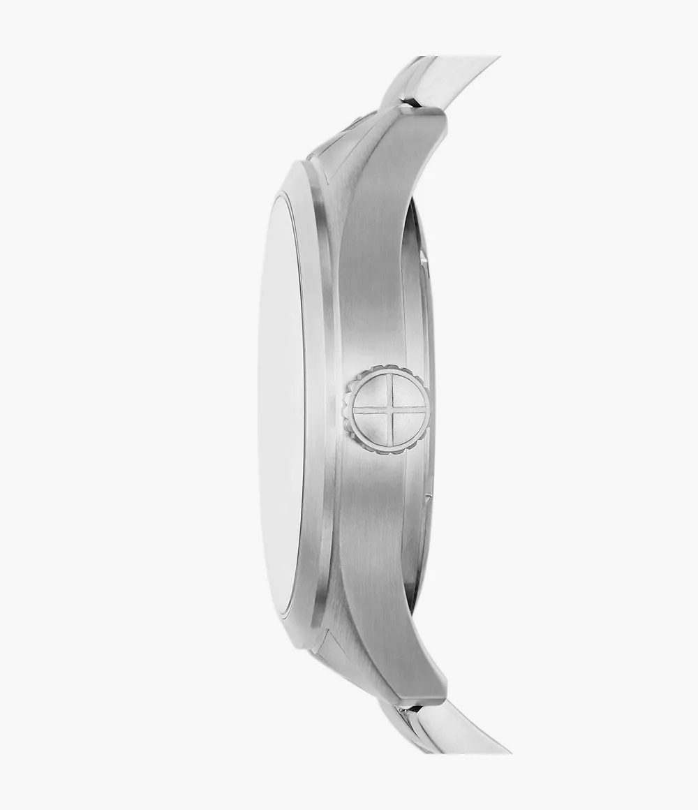 Fossil Defender 46 mm Solar-Powered Stainless Steel Men's Watch - Image 2