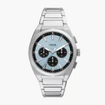 Chronograph Blue Dial Stainless Steel Men's Watch