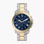 Fossil Grant 44 mm Chronograph Two-Tone Stainless Steel Watch