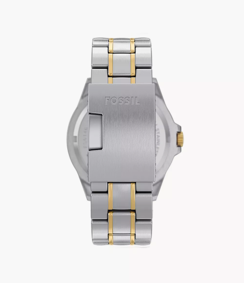 Fossil Garrett 44 mm Multifunction Two-Tone Stainless Steel Men's Watch - Image 5