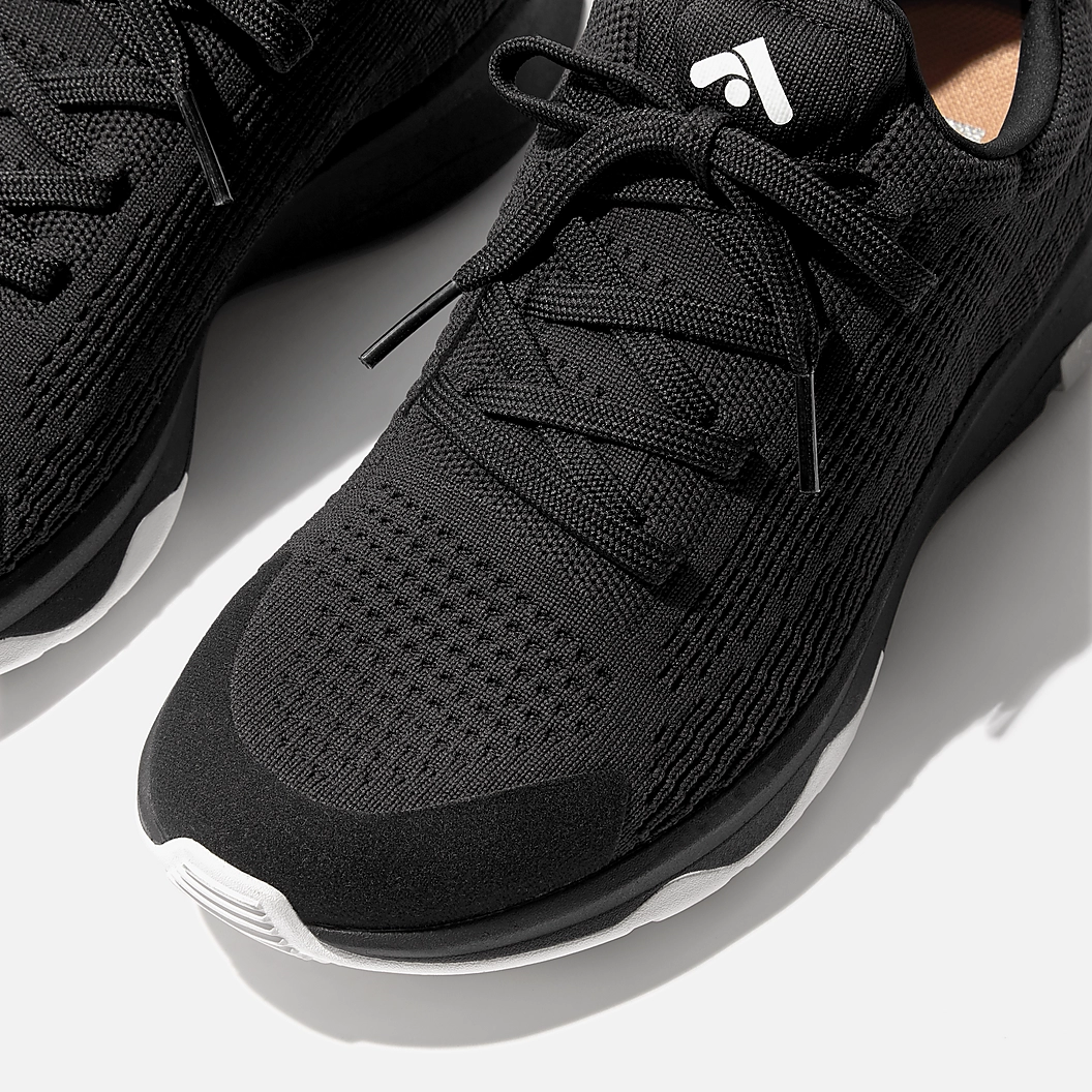 FitFlop Vitamin FFX Stretch Knit Sneakers - Black - Image 2