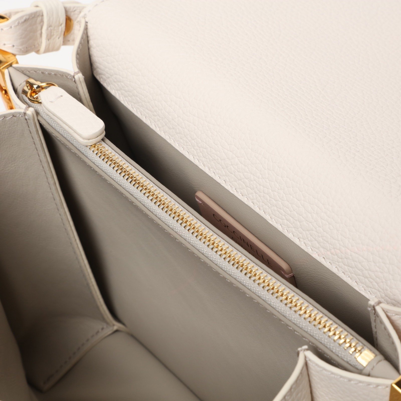 COCCINELLE Binxie Leather Handbag | Italian Leather Tote - Image 4