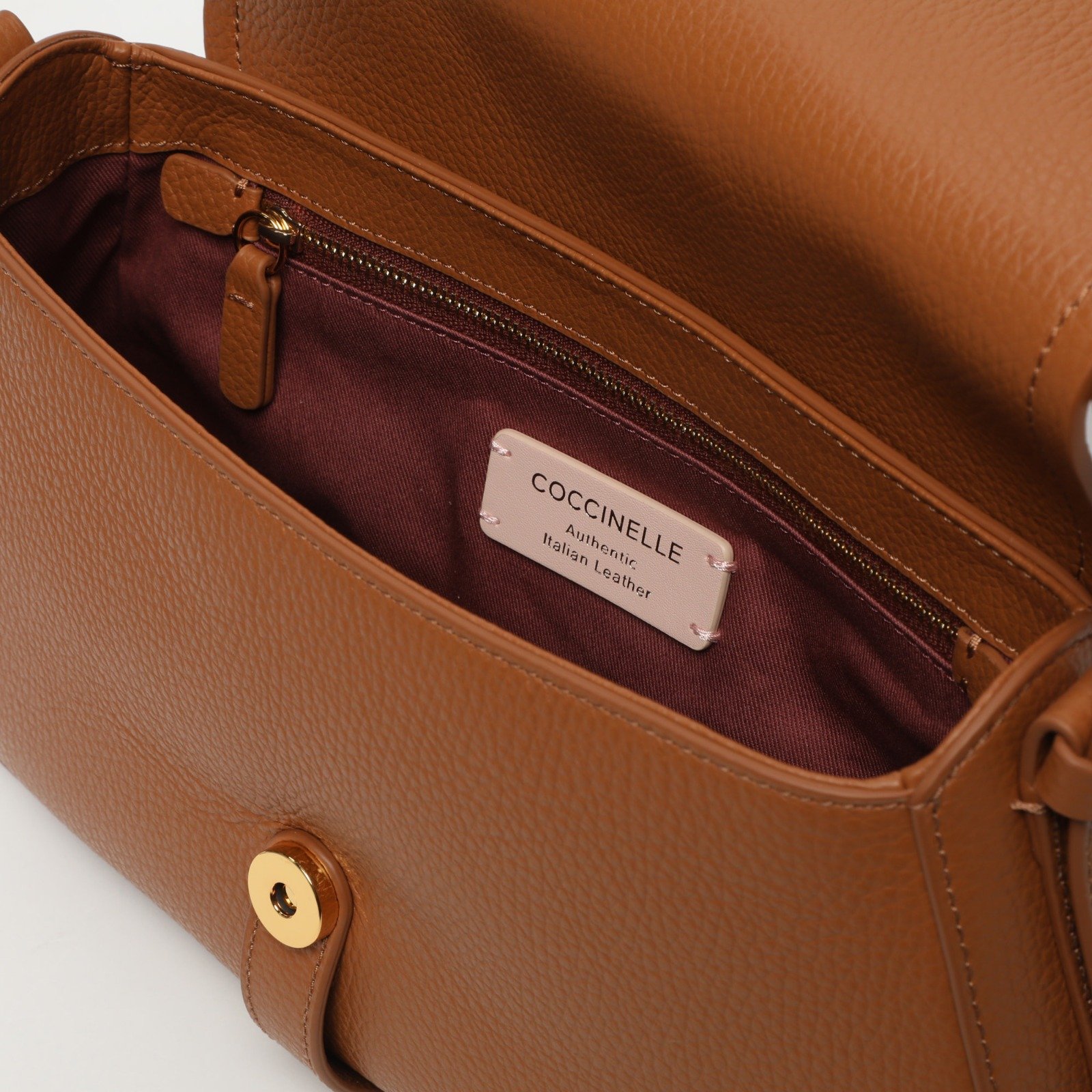 COCCINELLE Magalu Multi-Color Leather Handbag | Italian Shoulder Bag