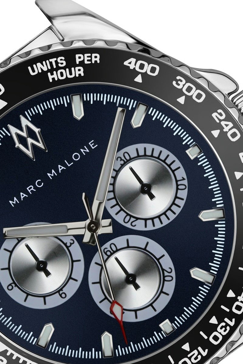 Marc Malone Men's Rose Gold Skeleton Dial Watch (CEE2-X001) - Image 2