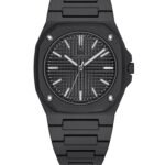 Marc Malone Men's Matte Black Steel Watch (CGS-X001)