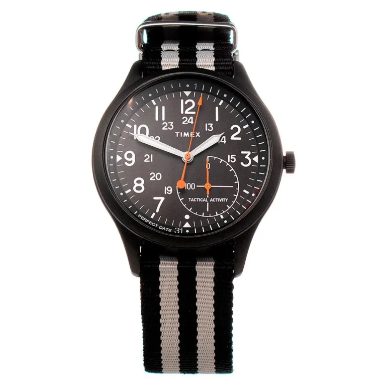 Timex Tactical Activity Men Watch (TW2V10600LG) – Black Dial & Multicolor Strap