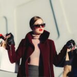 Woman with shopping bags