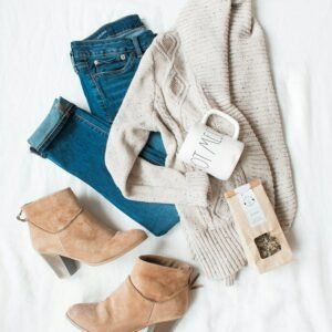 Fashion lifestyle flat lay