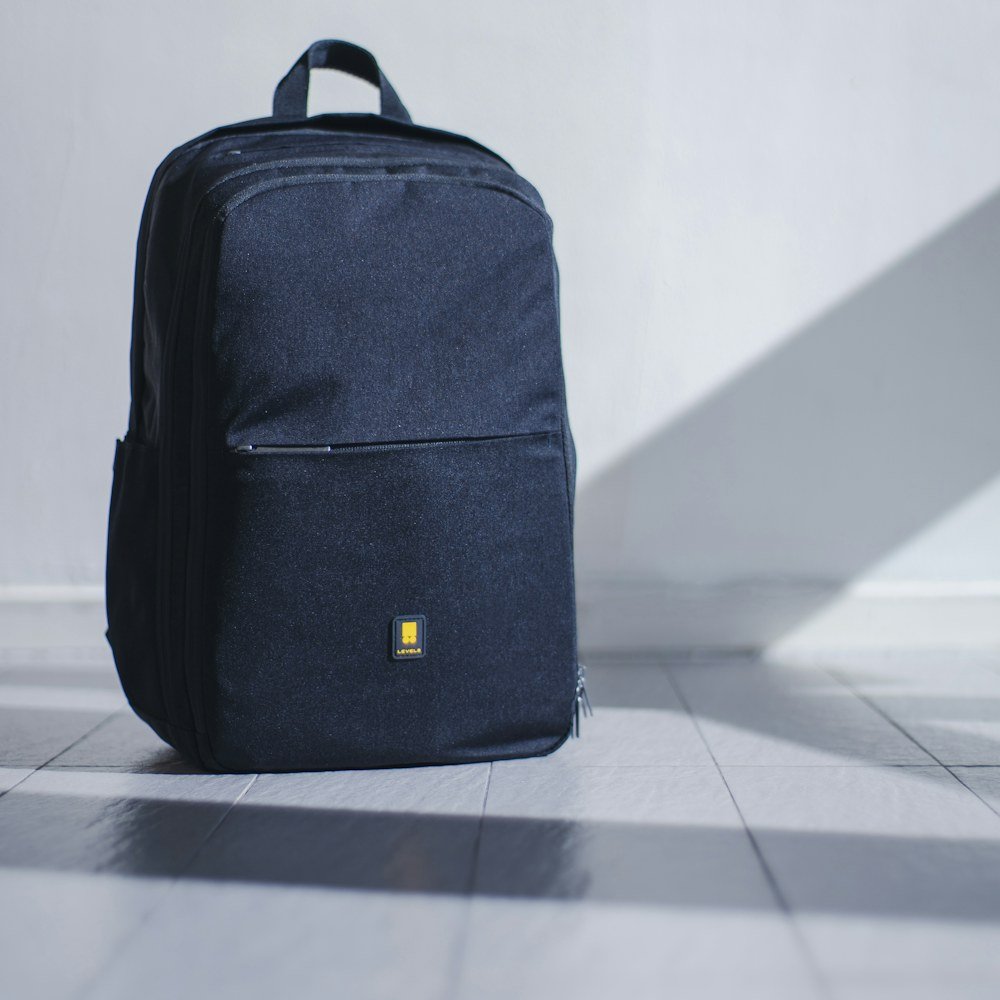Navy waterproof backpack