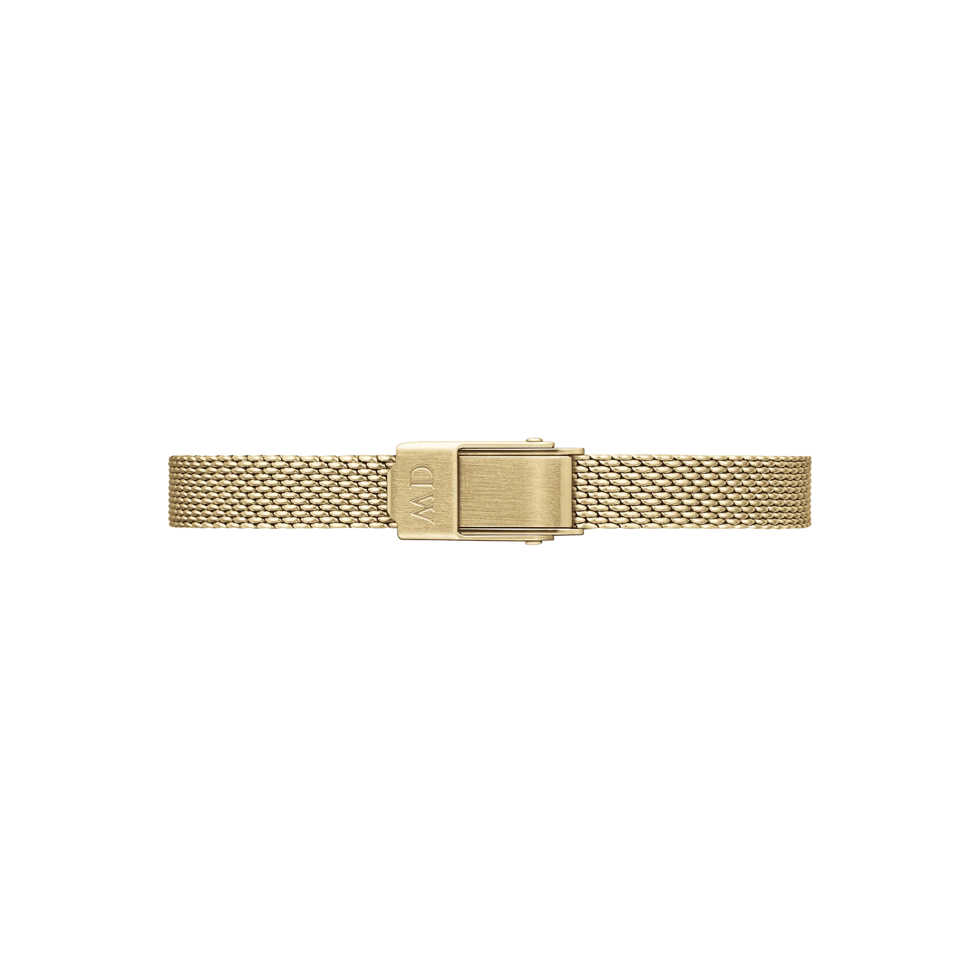 Daniel Wellington Quadro Mini Watch (Emerald Green Dial / Gold Mesh)