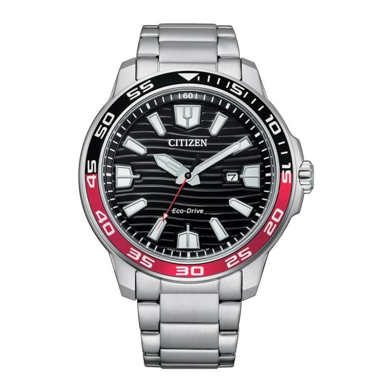 Citizen Eco-Drive Black Dial Stainless Steel Men's Watch | AW1527-86E