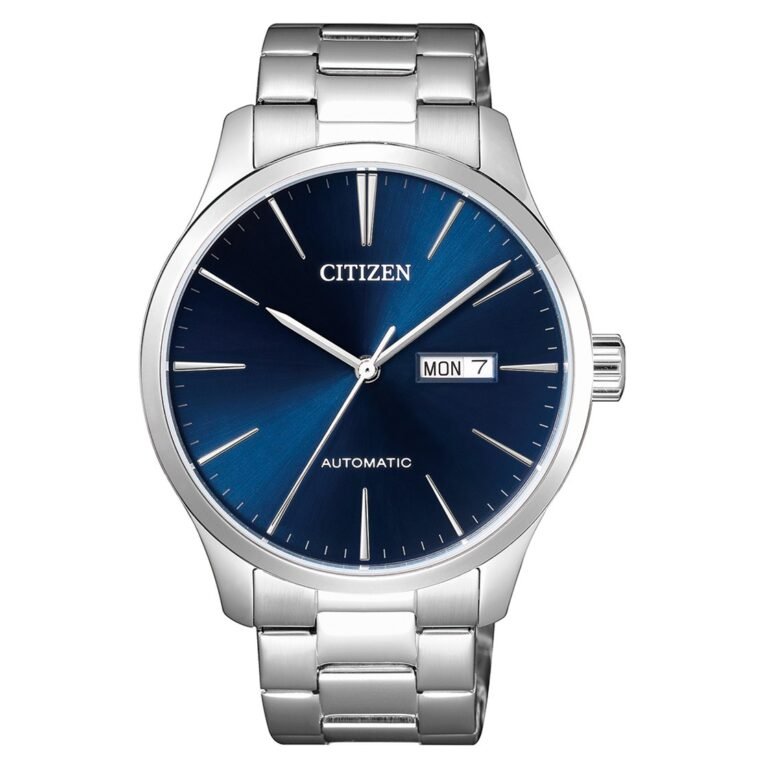 Citizen Mechanical Day & Date Blue Dial Watch | NH8350-83L