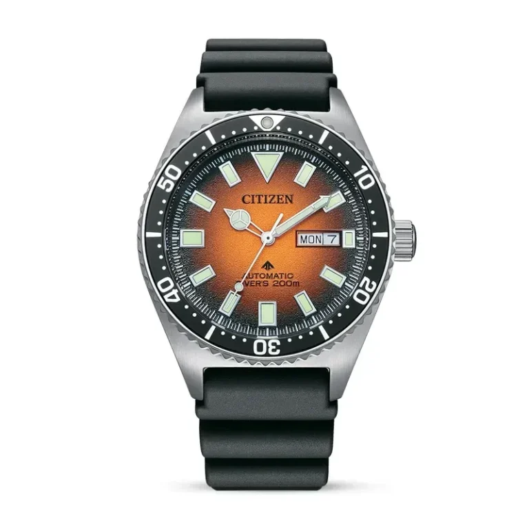 Citizen Promaster Diver's Automatic Orange Dial Watch | NY0120-01Z